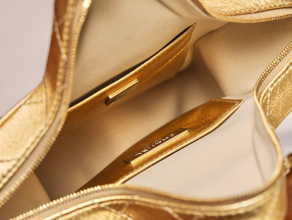 CHANEL STAR HAND BAG GOLD