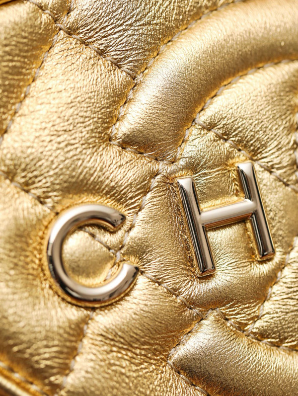 CHANEL STAR HAND BAG GOLD