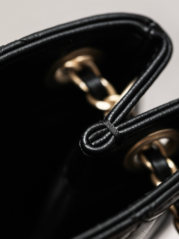 Chanel BAGUETTE BAG BLACK