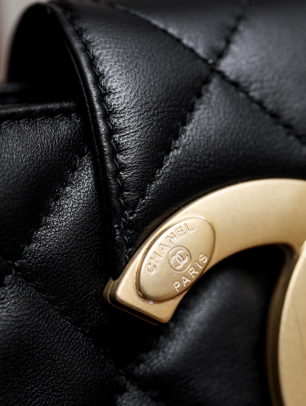 Chanel BAGUETTE BAG BLACK