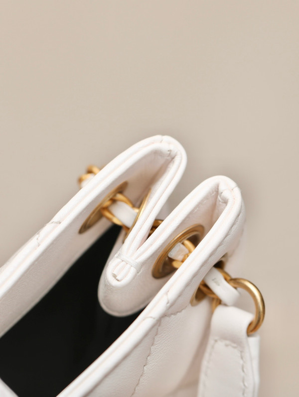 Chanel BAGUETTE BAG WHITE