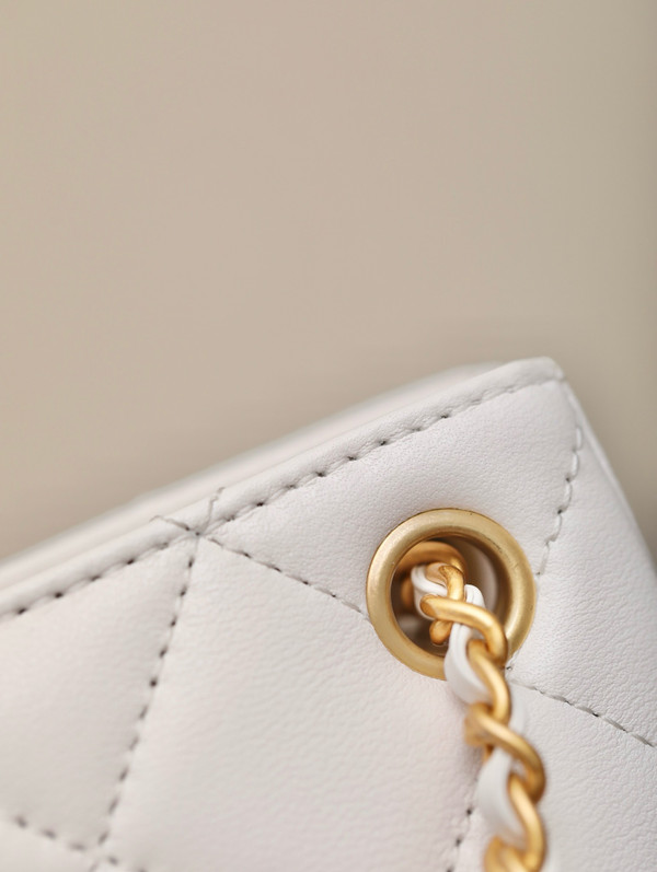 Chanel BAGUETTE BAG WHITE