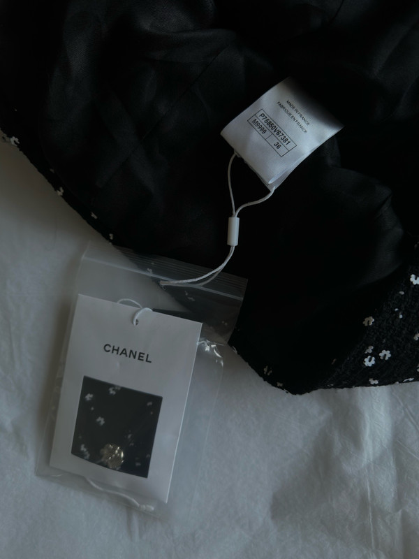 Chanel FW2023/24 Tweed & Sequins Dress