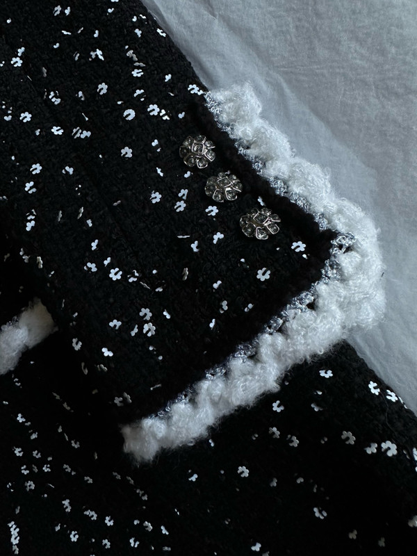 Chanel FW2023/24 Tweed & Sequins Dress