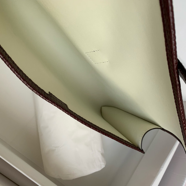 HERMÈS JIGE ELAN 29 CRAIE SWIFT AND BROWN LIZARD