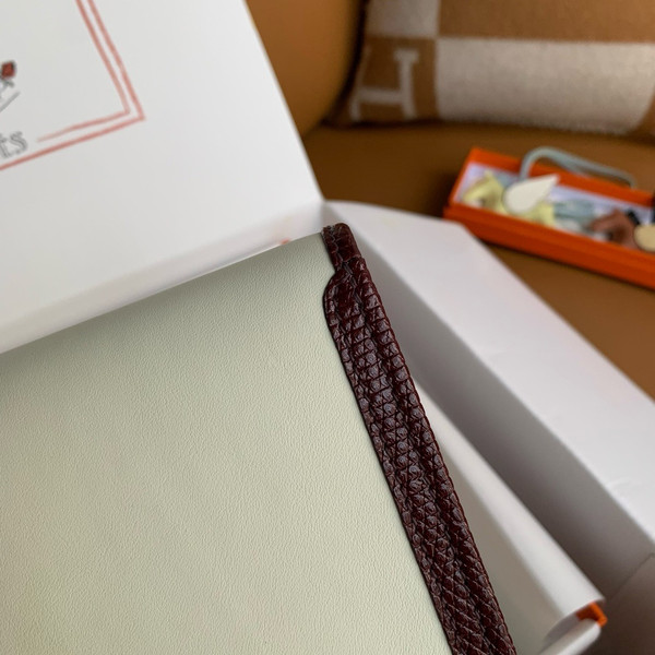 HERMÈS JIGE ELAN 29 CRAIE SWIFT AND BROWN LIZARD