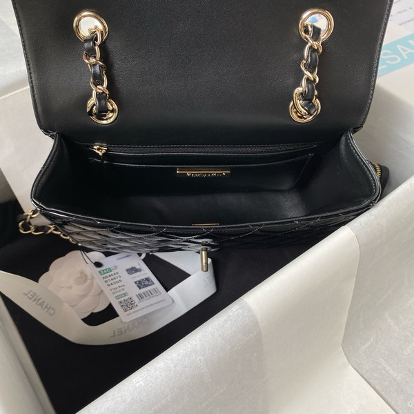 CHANEL BACKPACK & STAR COIN PURSE BLACK