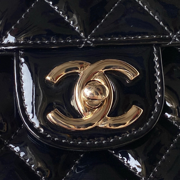 CHANEL BACKPACK & STAR COIN PURSE BLACK