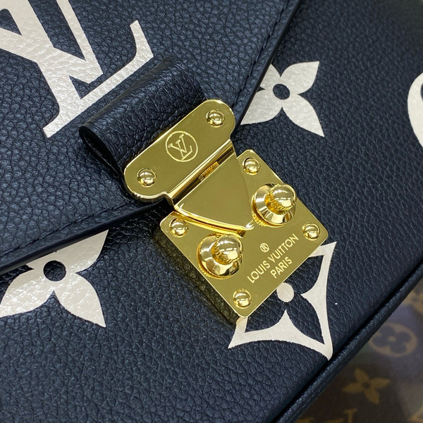 Louis Vuitton M46596 Pochette Métis East West Noir Beige