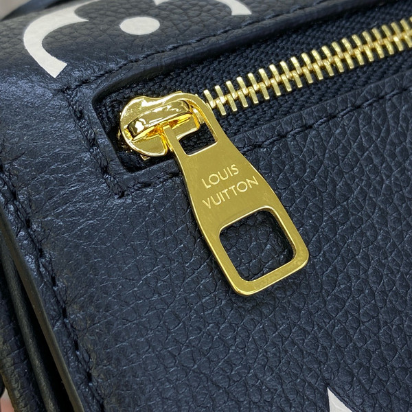 Louis Vuitton M46596 Pochette Métis East West Noir Beige