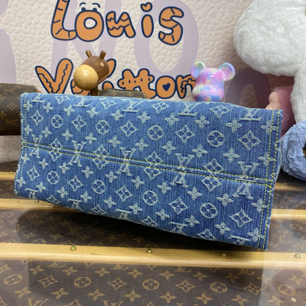 Louis Vuitton M46871 Denim ONTHEGO tote bag