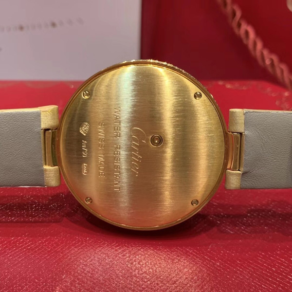 CARTIER Bestiaire Bees Decor 18K Yellow Gold Set with Diamonds Dial Ladies Watch