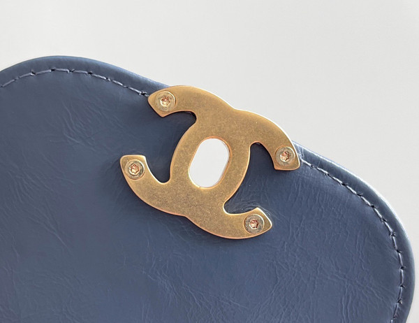 CHANEL MINI SHOPPING BAG SS2024 BLUE