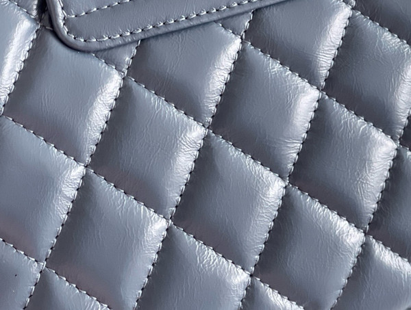 CHANEL MINI SHOPPING BAG SS2024 BLUE