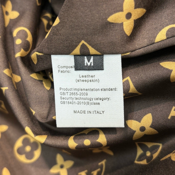 Louis Vuitton 1AFEC4 Sleeveless Leather Safari Jacket