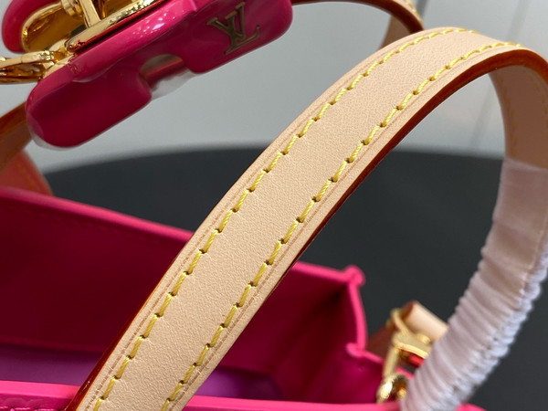 Louis Vuitton M24028 New LV Remix Reade PM Neo Pink