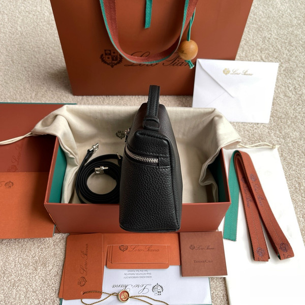 Loro Piana Extra Pocket L19  Grained Calfskin Sakura