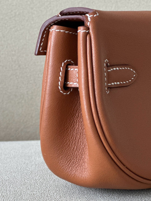 Hermès Kelly Moove Gold Swift Palladium Hardware
