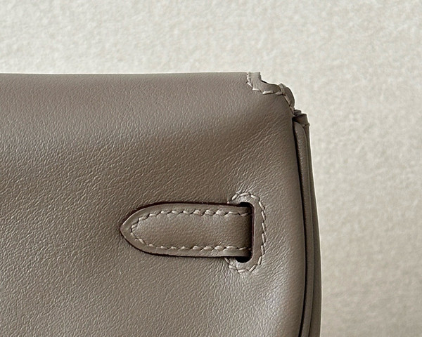 Hermès Kelly Moove Etoupe Swift Gold Hardware