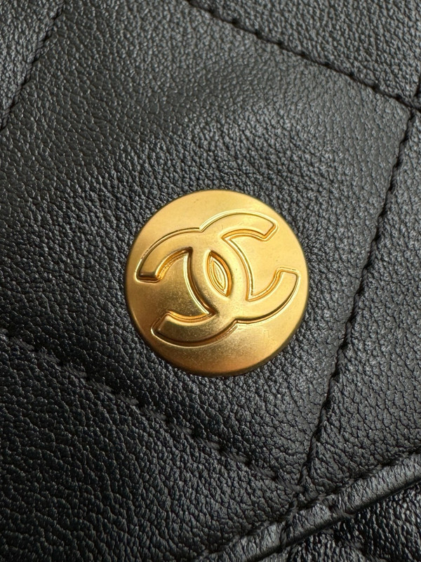 Chanel Supple Twins Hobo Bag Black Large  2024