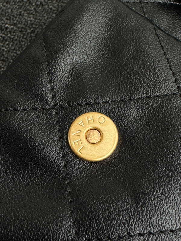 Chanel Supple Twins Hobo Bag Black Small  2024
