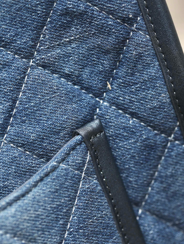 Chanel Washed Denim Hobo Bag 2024