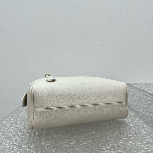The Row India 12.00 Bag in Leather Ivory
