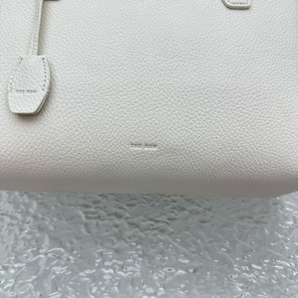 The Row India 12.00 Bag in Leather Ivory
