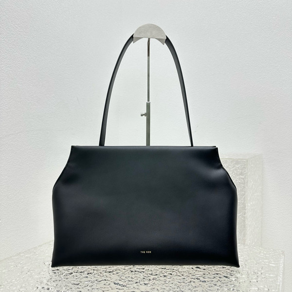 The Row Sienna leather shoulder bag