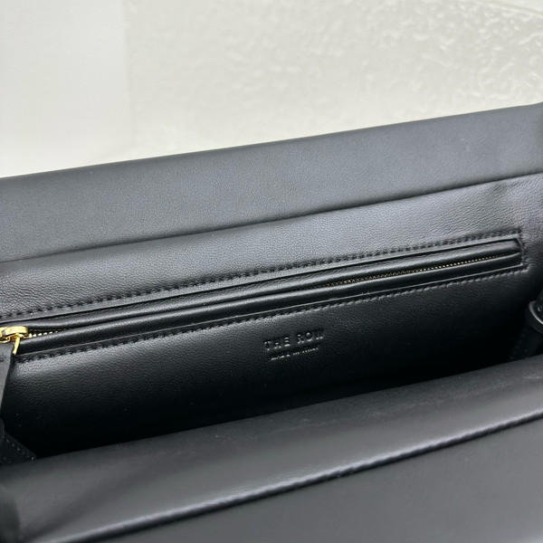 The Row Sienna leather shoulder bag