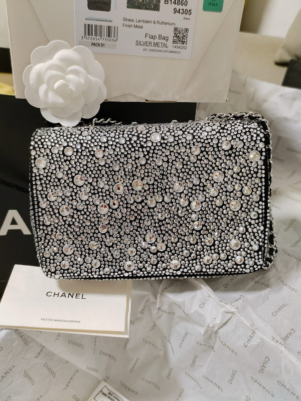Chanel CRYSTAL MINI FLAP BAG 24S