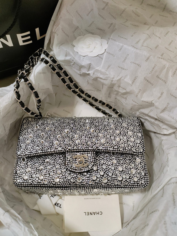 Chanel CRYSTAL FLAP BAG 24S