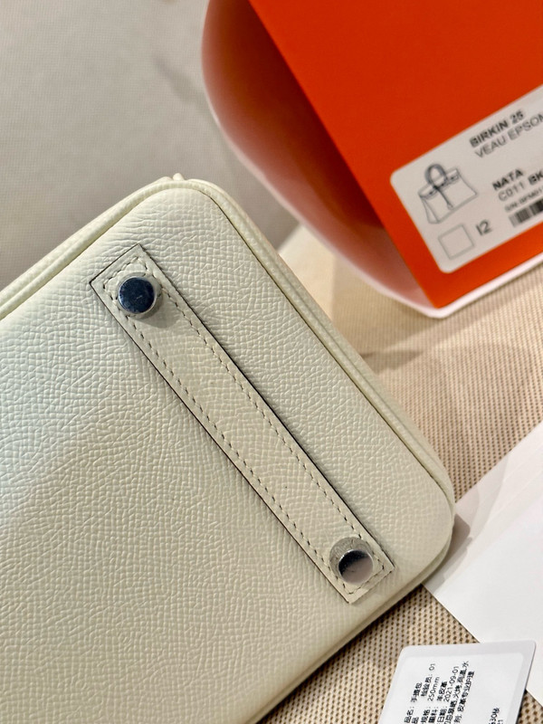 Hermes Nata Birkin 25 cm Togo Palladium Hardware