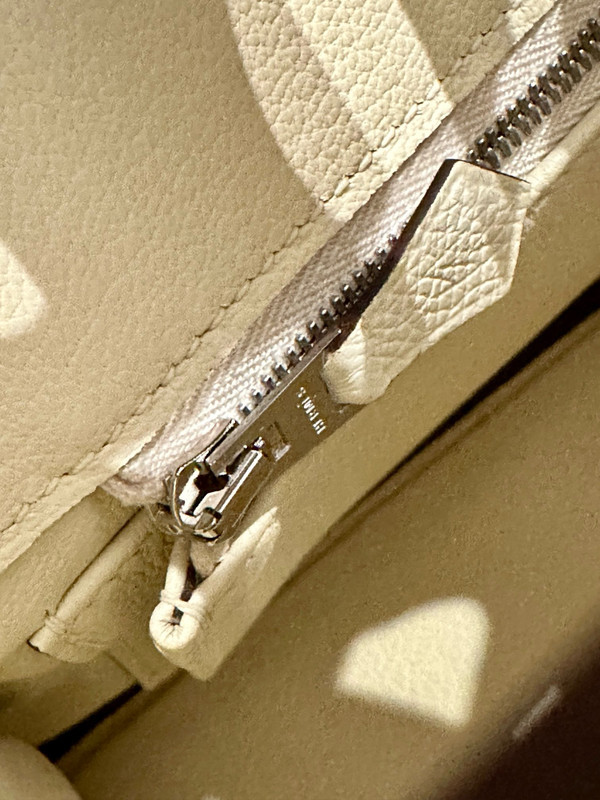 Hermes Nata Birkin 25 cm Togo Palladium Hardware
