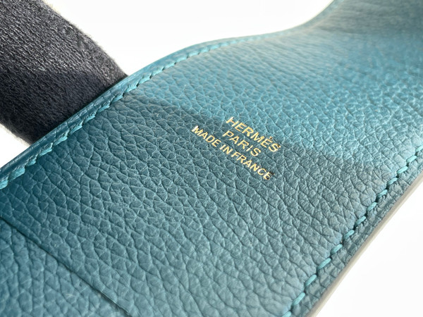 HERMES New Drag 22 Bag Peacock