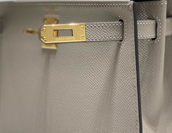 Hermès Vintage Kelly Sellier 20 bag Gris Asphalt