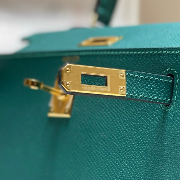 Hermès Vintage Kelly Sellier 20 bag Vert Force