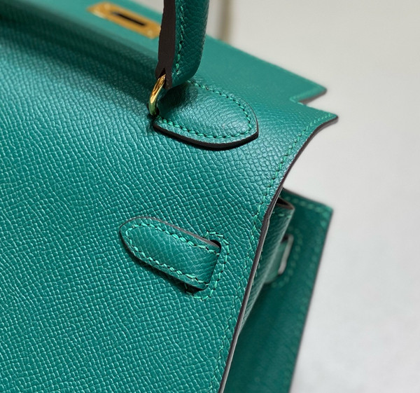 Hermès Vintage Kelly Sellier 20 bag Vert Force