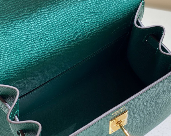 Hermès Vintage Kelly Sellier 20 bag Vert Force