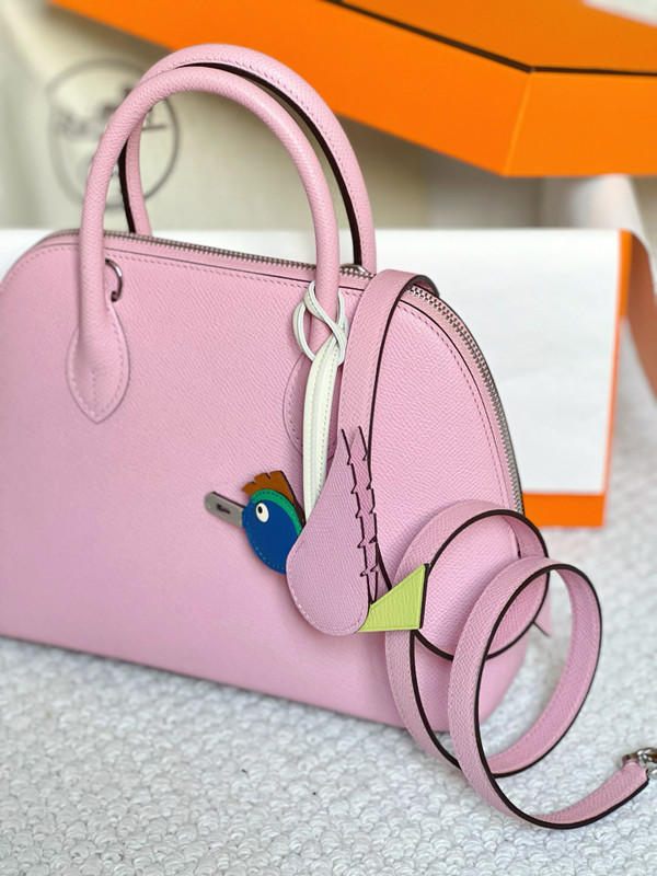Hermes Bolide 1923 mini bag Mauve Sylvester