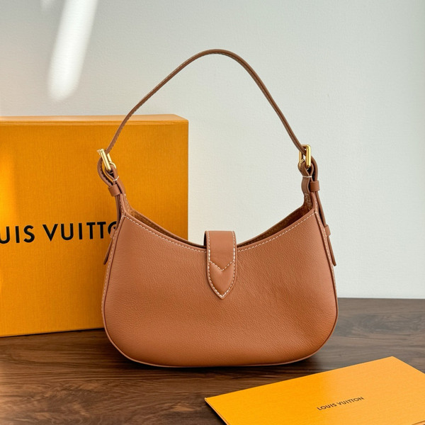 Louis Vuitton M24990 Low Key Shoulder Bag Cognac