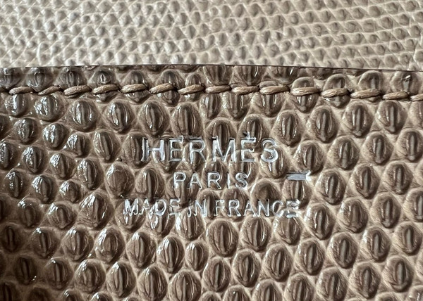 Hermes Chai Lizard Birkin Bag 25cm Palladium Hardware