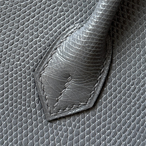 Hermes Grey Lizard Birkin Bag 25cm Palladium Hardware