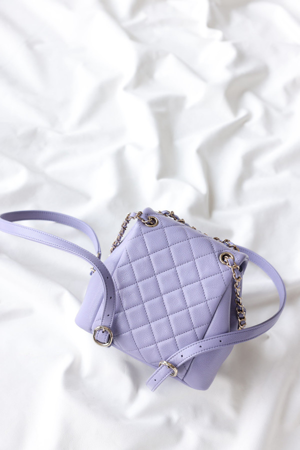 CHANEL SMALL BACKPACK Light Purple