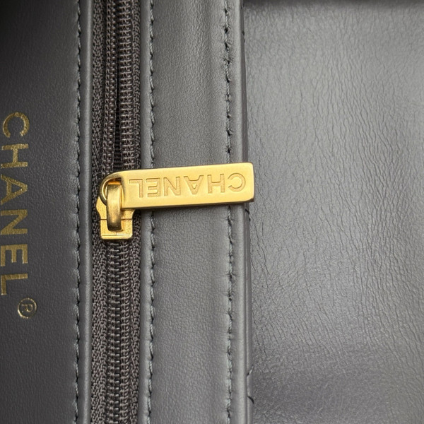 Chanel Kelly Mini Shopping Bag Grey