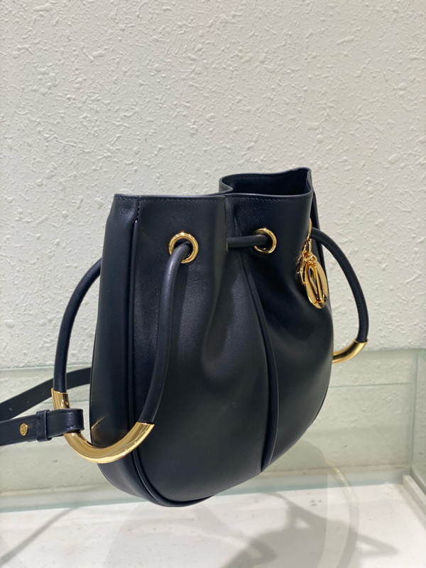 Christian Dior Medium Dior Nolita Bag  Black Calfskin