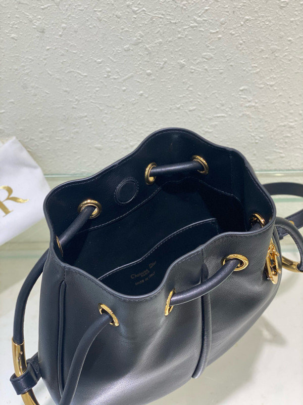 Christian Dior Medium Dior Nolita Bag  Black Calfskin