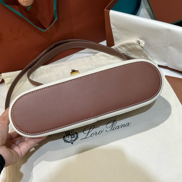 Loro Piana Extra Bag L27  Cotton, Linen