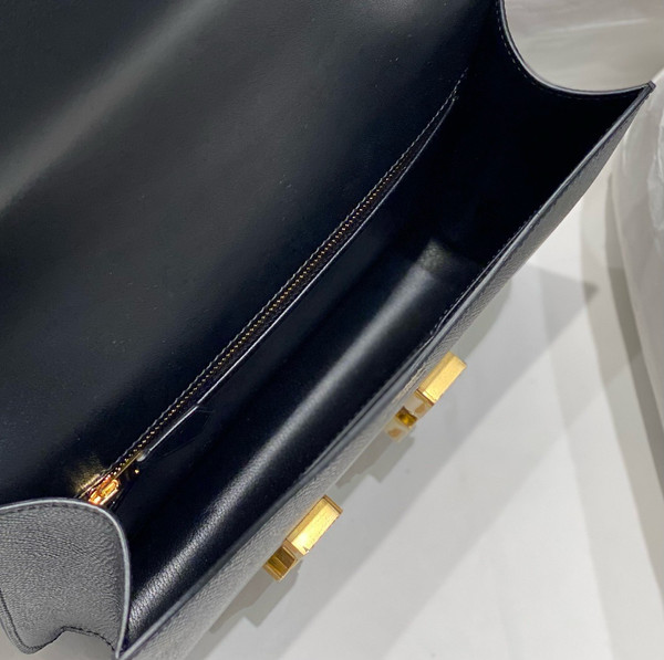 Hermès Constance 1-24 Black Epsom Gold Hardware