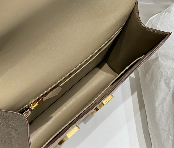 Hermès Constance 1-24 Trench Epsom Gold Hardware